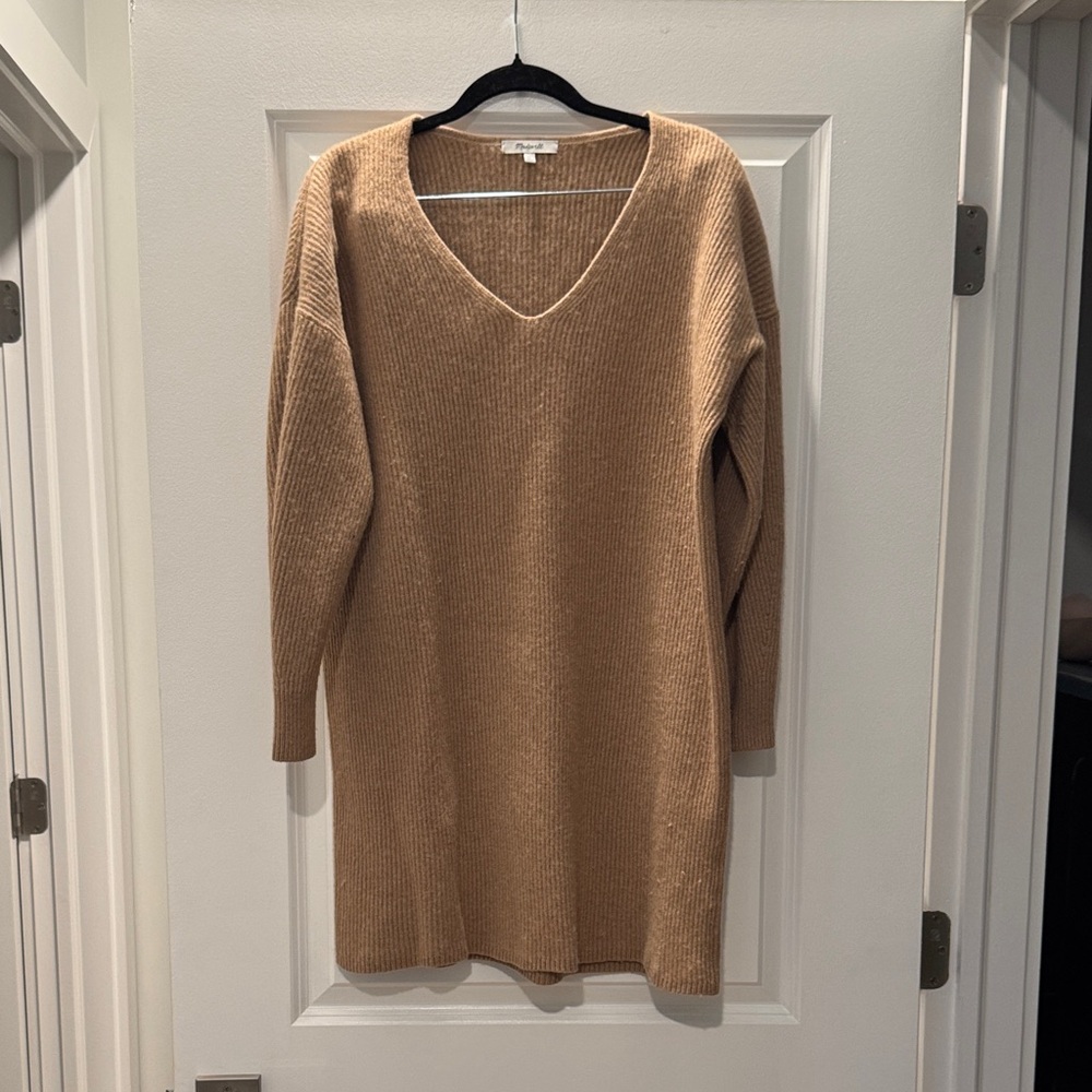 Madewell Camel Knit Sweater